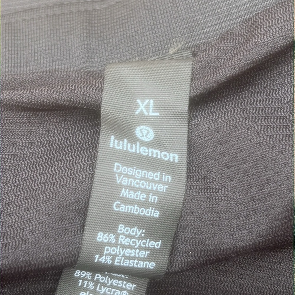 Lululemon Men's Classic Black Lined Training Shorts Men's Size XL - Picture 9 of 10